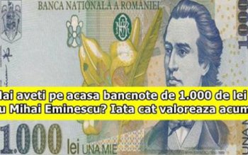 Mai aveţi pe acasă bancnote …