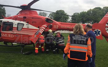 Bărbat cu multiple fracturi preluat …