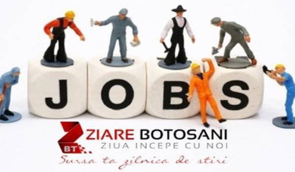 Peste 370 locuri de muncă disponibile în această săptamână în județul Botoșani. Vezi lista posturilor vacante!