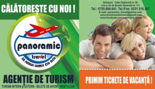 Ofertele de vacanță de la Agenția Panoramic Travel Botoșani - de unde cumperi vacanța anul acesta