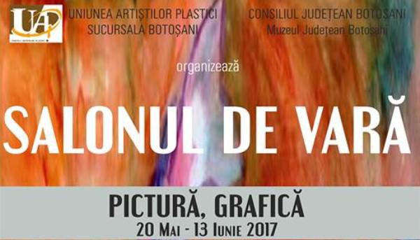 „Salonul de vară”, expoziţie de grup la Galeriile de Artă „Ştefan Luchian” Botoşani