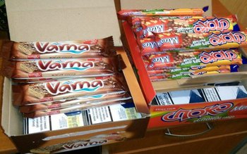 Remorcă şi dulciuri „cu aromă” …