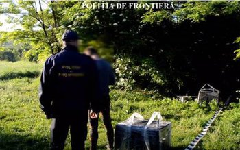 Moldovean contrabandist, reţinut la frontieră