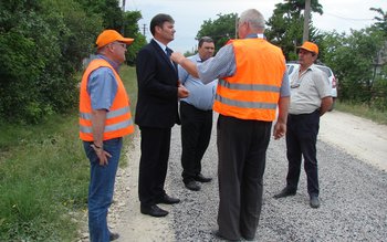 Lucrările experimentale pe drumul naţional …