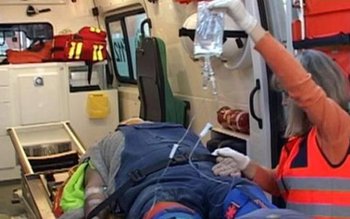 Un bărbat a ajuns în …