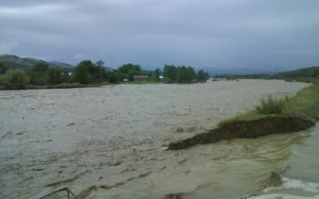 ALERTĂ! Cota de inundaţie pe …