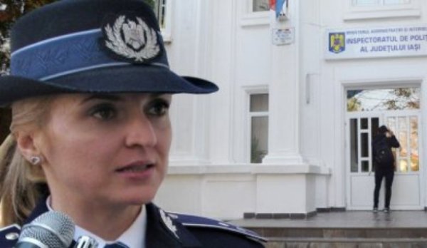 Una dintre cele mai frumoase polițiste din Iași a suferit un accident îngrozitor în sediul Poliției. E în comă!