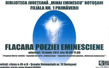 Flacăra poeziei eminesciene la Biblioteca …