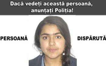 Minoră dispărută de la domiciliu, …