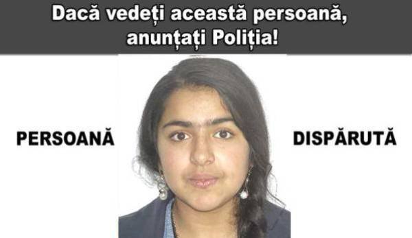 Minoră dispărută de la domiciliu, căutată de poliţişti