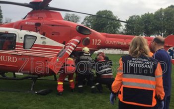 Elicopterul SMURD chemat la Dorohoi …