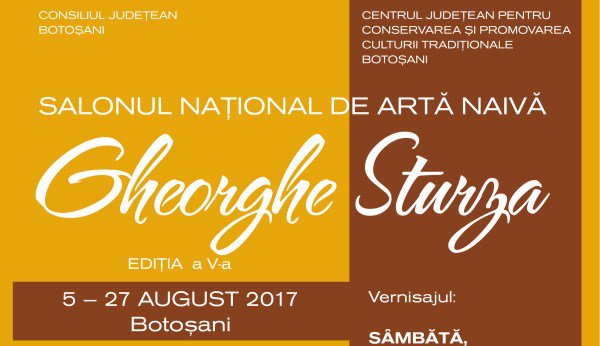 Peste patruzeci de artiști prezenți la Salonul Naţional de Artă Naivă „Gheorghe Sturza”, de la Botoșani
