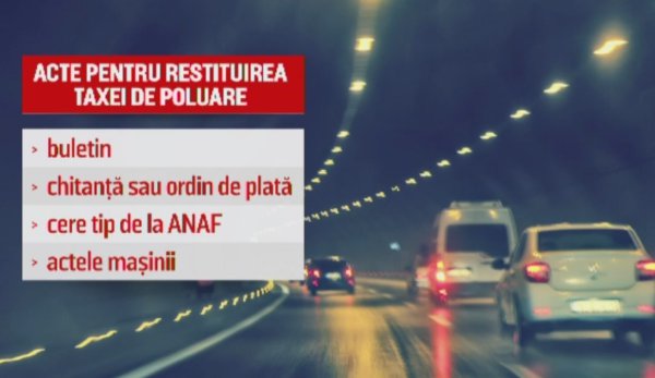 Taxa auto: Ordonanța de restituire a apărut în Monitorul Oficial cu detalii pentru cei care au primit deja o parte din bani