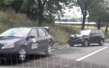 Accident: Carambol cu trei mașini …
