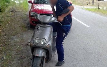 Minor fără permis de conducere …