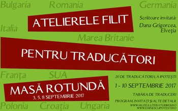 Atelierele FILIT pentru traducători ediția …