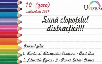 Uvertura Mall sună clopoțelul distracției!