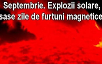 Explozii solare foarte puternice se …