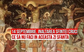 Sărbătoare mare joi: E cruce …