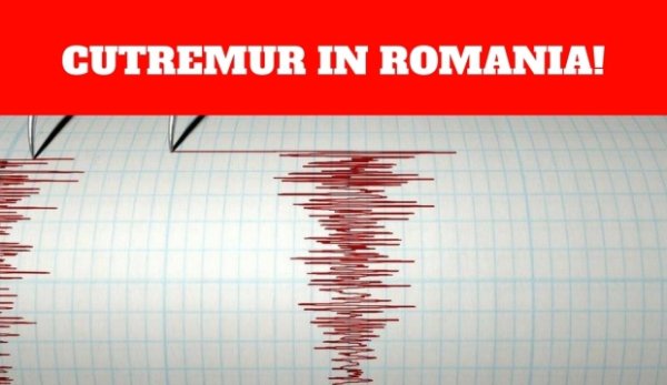 CUTREMUR, luni seara, în România. Al treilea, într-o singură zi!