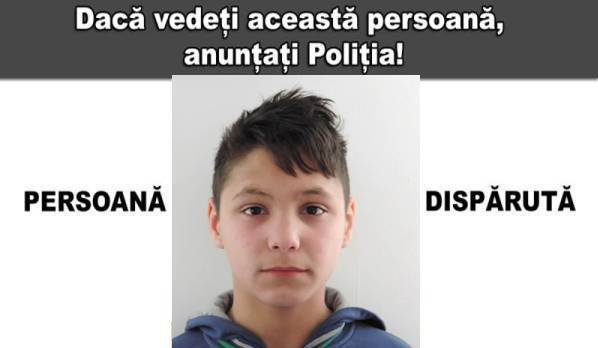Minor dispărut! A plecat din Spitalul Judeţean Botoşani și nu s-a mai întors!