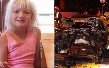 Accident crunt: fetiță aproape „tăiată …