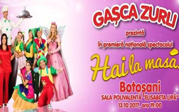Gașca Zurli ajunge la Botoșani …