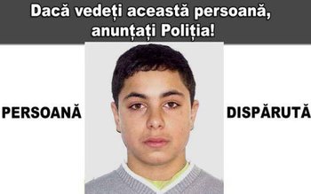 Alertă! Minor dispărut de la …