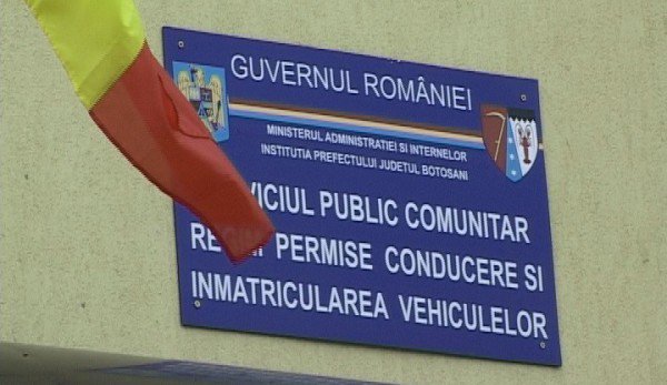 Atenţie botoşăneni! Serviciul de permise și înmatriculări nu mai functionează