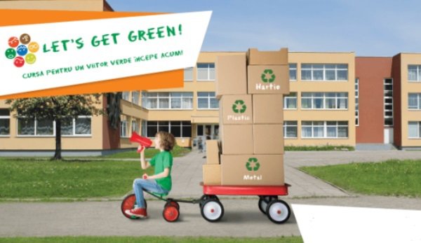 Poți câștiga 15.000 de euro cu Let’s Get Green! – cea mai amplă campanie națională de educație ecologică