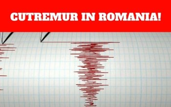 CUTREMUR, luni seara, în România