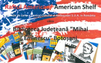Carte americană la Biblioteca Judeţeană