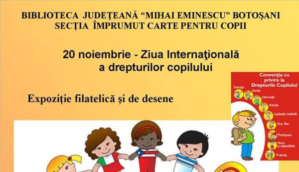 „Ziua Internaţională a Drepturilor Copilului” serbată la Bibliotecă