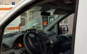 Un echipaj de la Ambulanța …