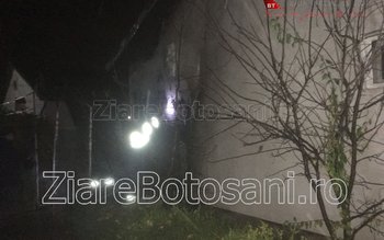 Incendiu violent la o casă …