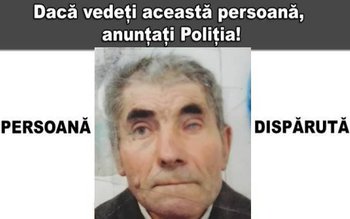 Bătrân căutat cu polițita după …
