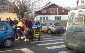 Accident pe trecerea de pietoni: …