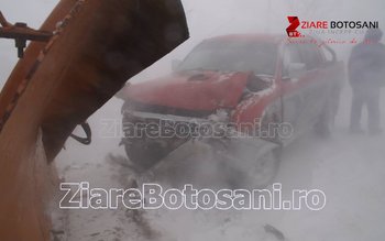 Accident! Maşină puternic avariată după …