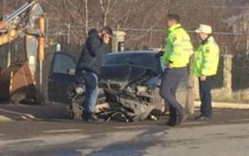 Femeie rănită după impactul violent …