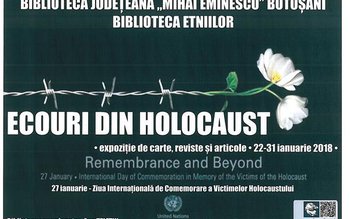 Activități dedicate Zilei Holocaustului la …