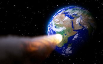 Un asteroid se îndreaptă către …