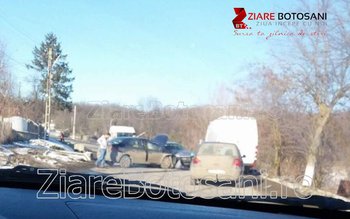 Femeie rănită într-un accident frontal …