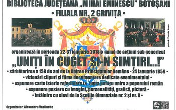 „Uniţi în cuget şi-n simţiri” …