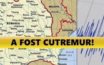 Cutremur, joi seara, în România