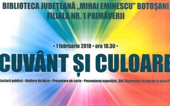 Cuvânt și culoare la Biblioteca …