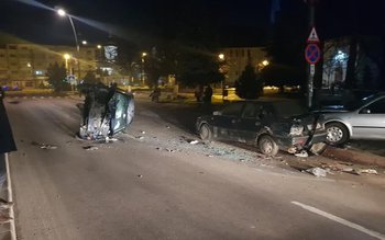 Accident la Botoșani! Trei mașini …