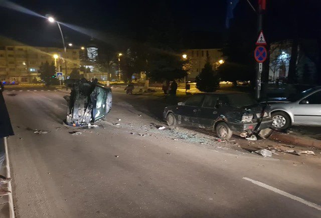 Accident la Botoșani! Trei mașini distruse de un șofer băut - FOTO