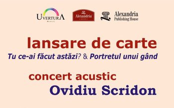 Lansare de carte și concert …