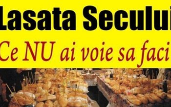 Mare sărbătoare duminică: Lăsata Secului. …