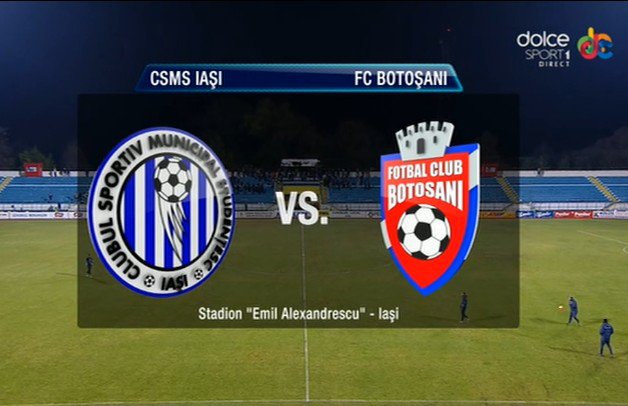 FC Botoșani joacă astăzi, în deplasare, la CSM Iași